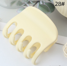 Зажим "Краб", 28# молочный