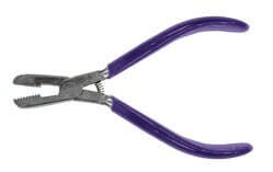 Щипцы для снятия капсул, полностью металлические с силиконовыми ручками, АРТ-466